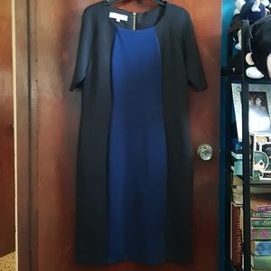 Black Blue Dress